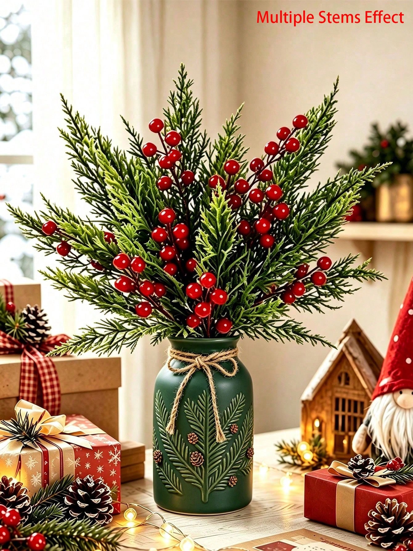 Christmas Tree Artificial - 20 buah Ranting Pinus Buatan dengan