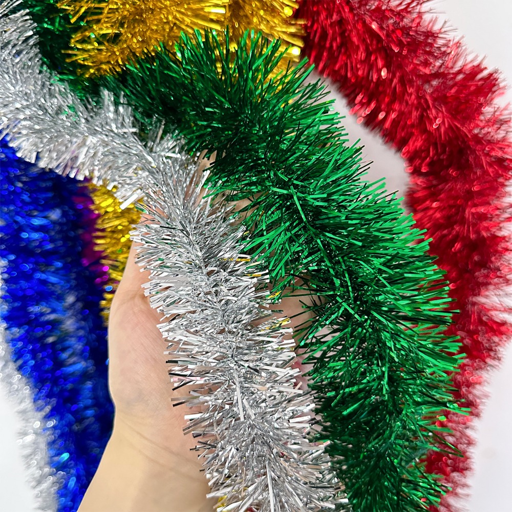 2M Pita Bunga Natal, Hiasan Po - Tinsel Garland Decoration ulasan dan harga