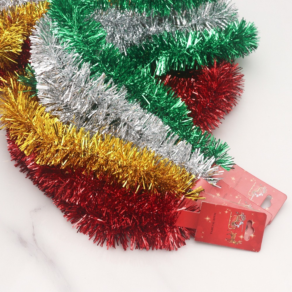 2M Pita Bunga Natal, Hiasan Po - Tinsel Garland Decoration ulasan dan harga