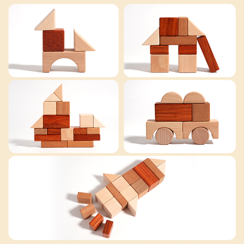 29-Piece Kayu DIY Blok Banguna - Lego Set Technic ulasan dan harga