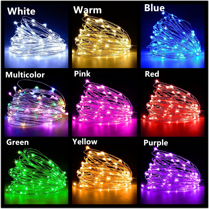 10M 5M 3M 2M Kawat Tembaga LED - Led Fairy String Lights ulasan dan harga