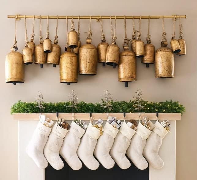Lonceng Natal Raksasa Rustic R - Christmas Stocking Hanging ulasan dan harga