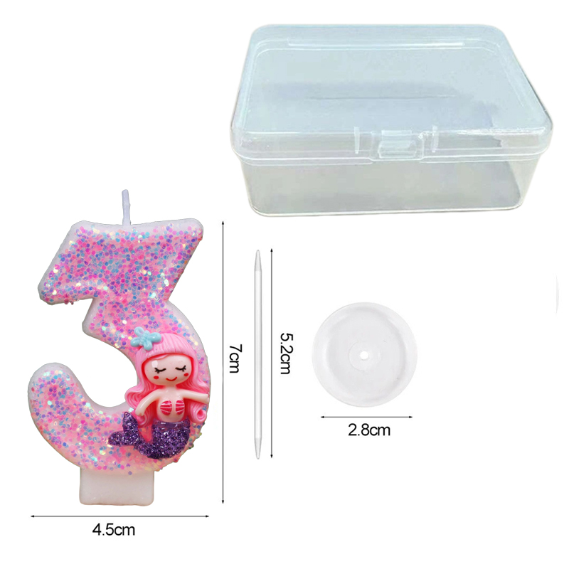 Lilin Ulang Tahun Digital 0-9  - Holiday Candle Set ulasan dan harga