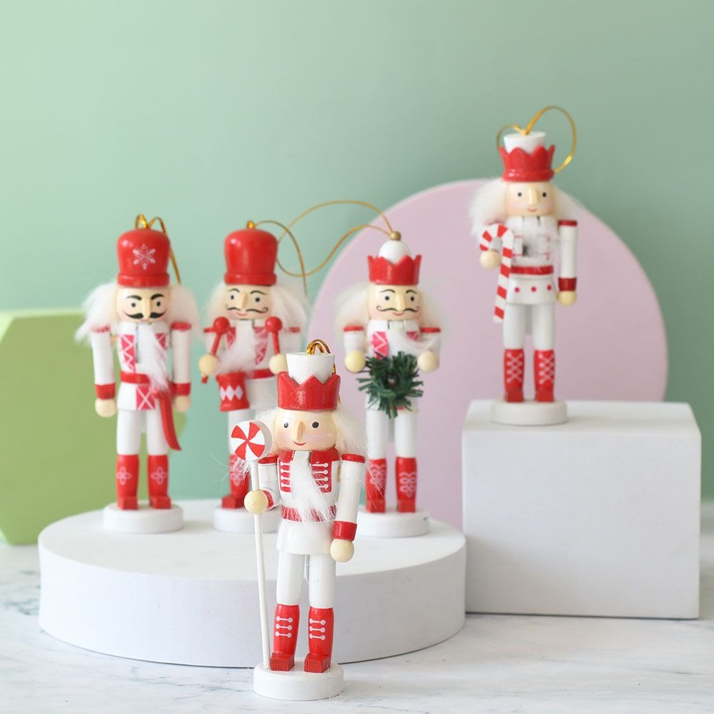5 buah Boneka Tentara Natal Lu - Nutcracker Figurine ulasan dan harga